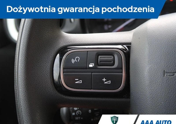 Citroen C3 cena 37000 przebieg: 160059, rok produkcji 2020 z Głogówek małe 211